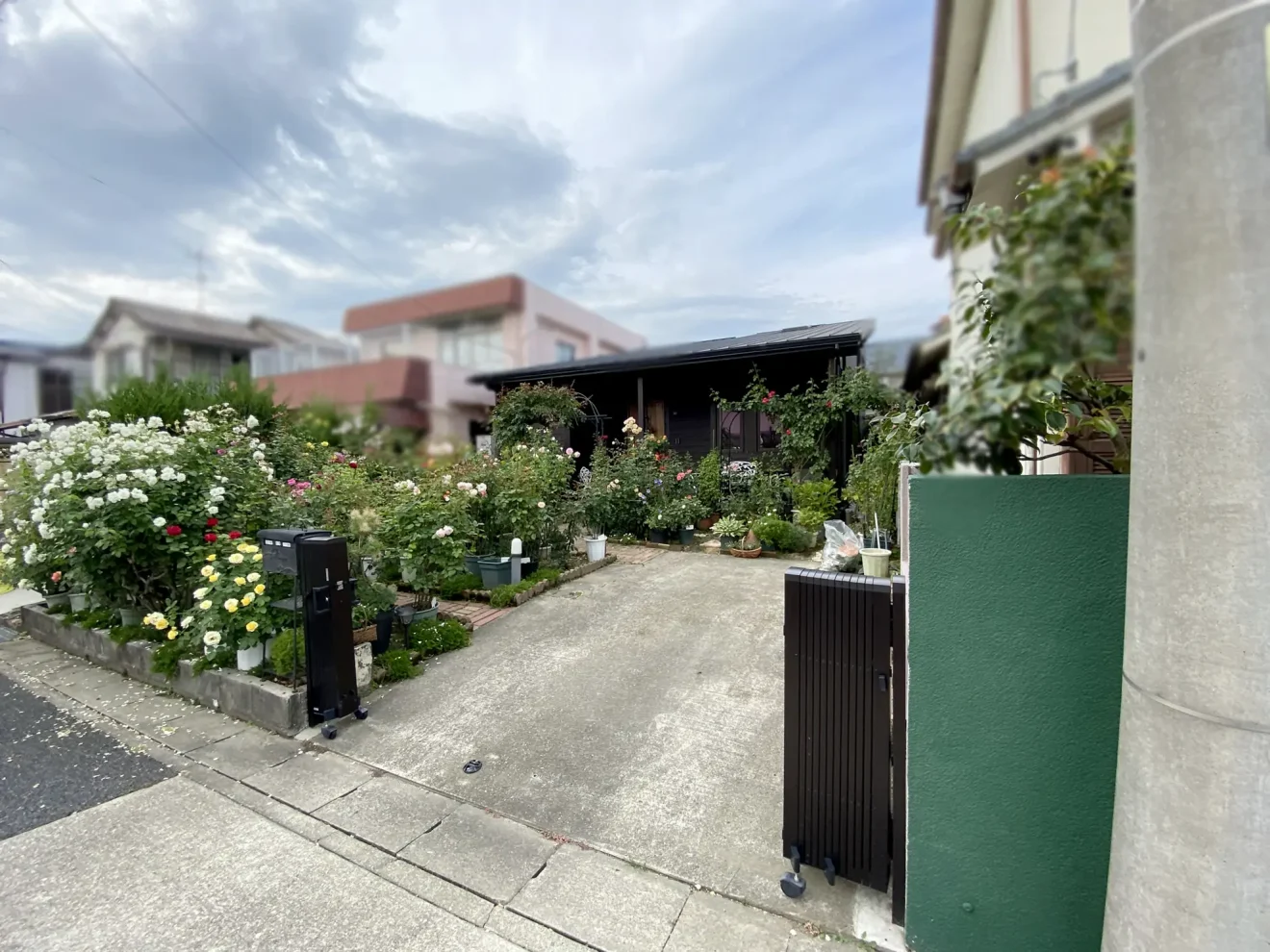 写真：リフォーム前の庭01 - 福田造園の施工事例（愛知県名古屋市）