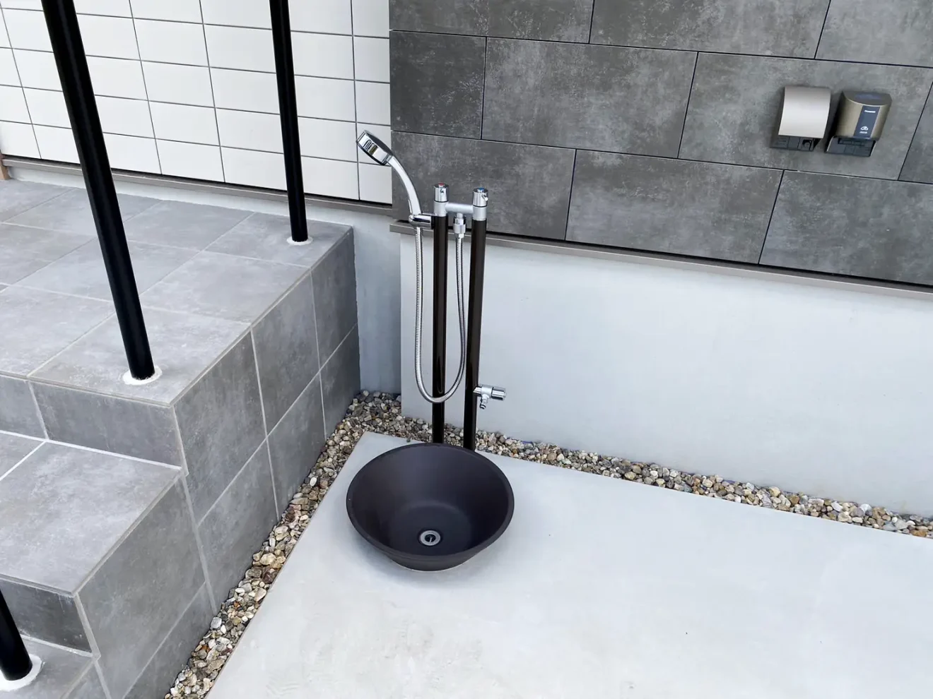 写真：立水栓 - 福田造園の施工事例（愛知県安城市）