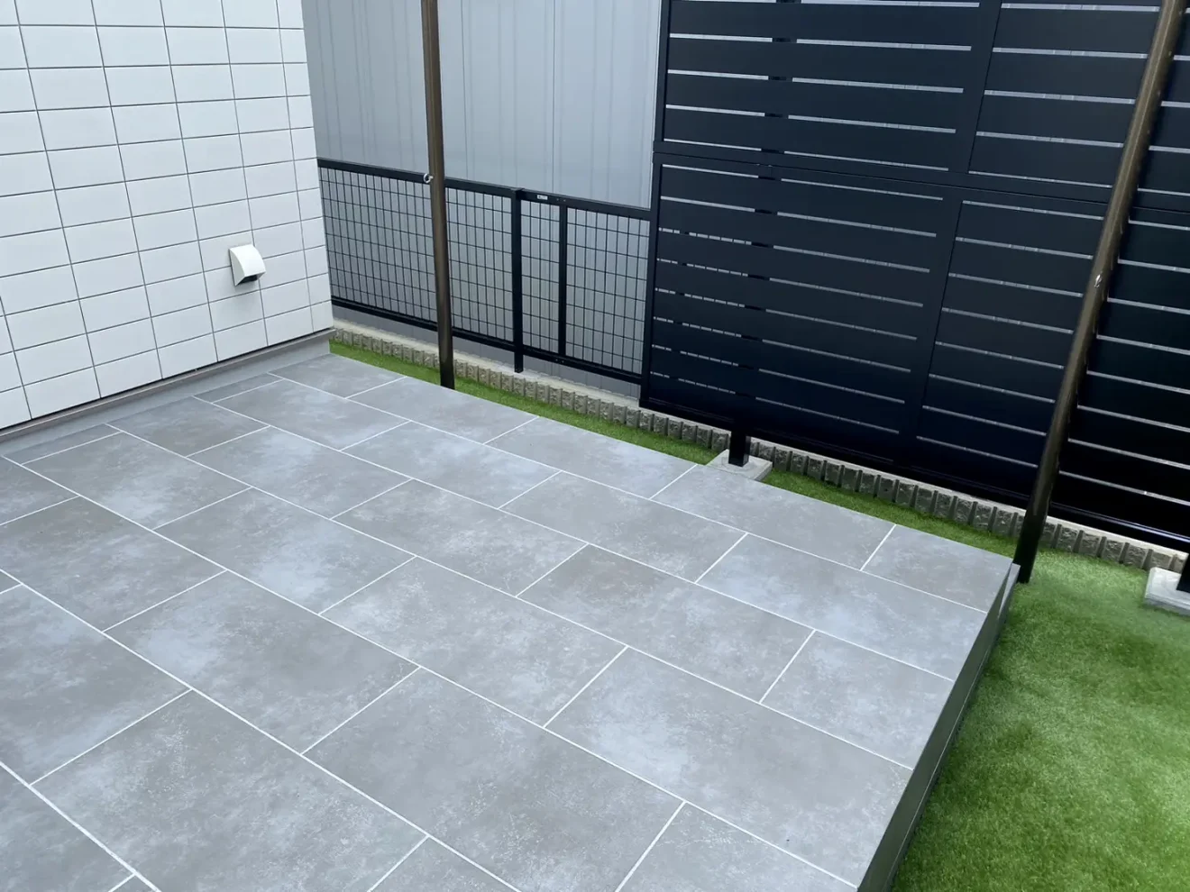 写真：タイルデッキ - 福田造園の施工事例（愛知県安城市）