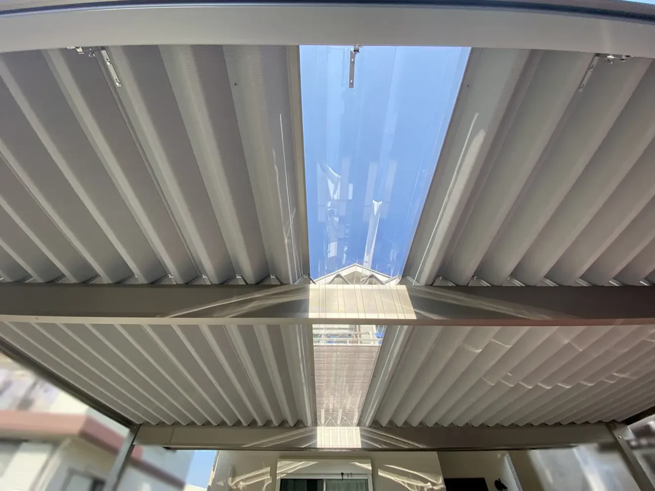 写真：カーポートの屋根 - 福田造園の施工事例（愛知県みよし市）