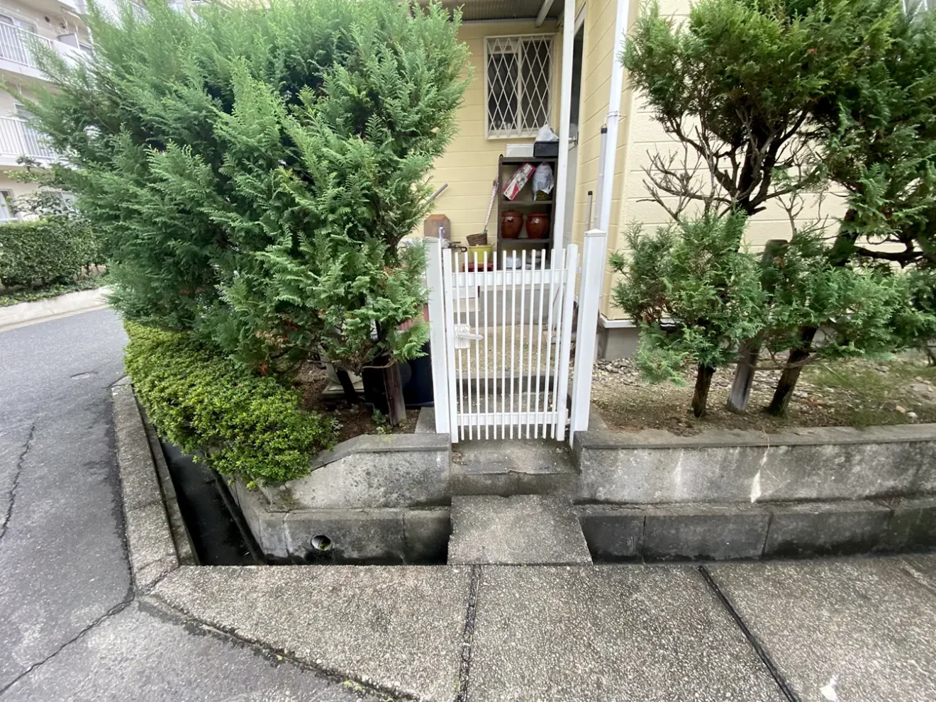 写真：リフォーム前の外構03 - 福田造園の施工事例（愛知県名古屋市）