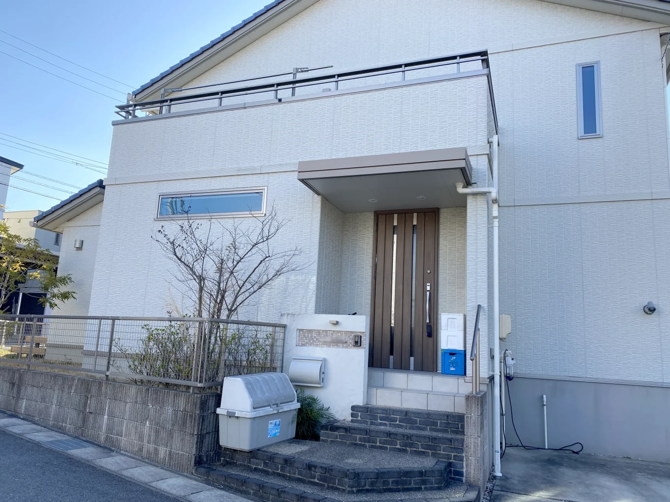 写真：リフォーム前の外構 - 福田造園の施工事例（愛知県長久手市）