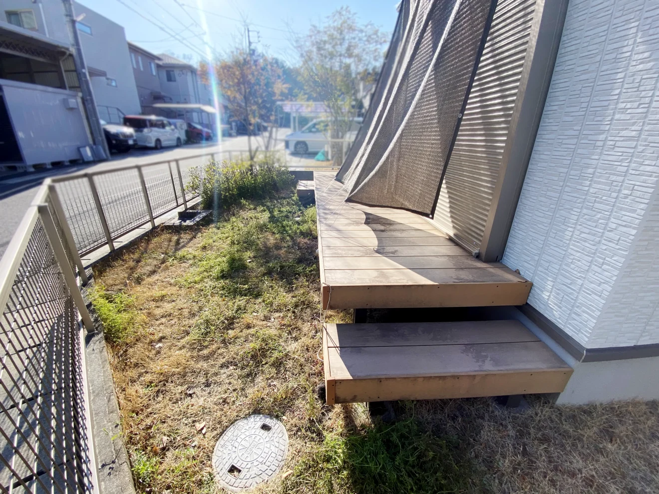 写真：リフォーム前の庭 - 福田造園の施工事例（愛知県長久手市）