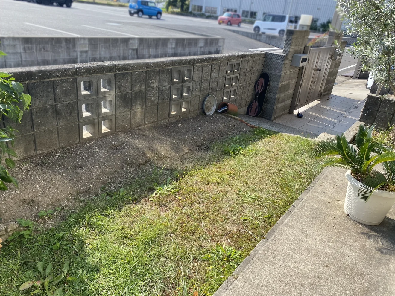 写真：リフォーム前の庭03 - 福田造園の施工事例（愛知県豊田市）