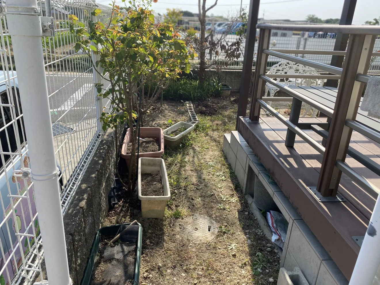 写真：リフォーム前の庭01 - 福田造園の施工事例（愛知県豊田市）