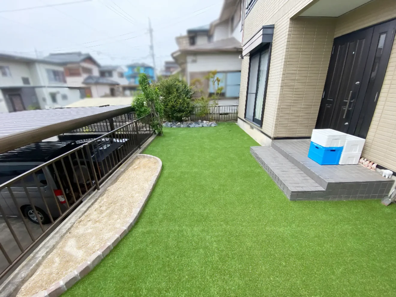 写真：リフォーム後の庭 - 福田造園の施工事例（愛知県豊田市）