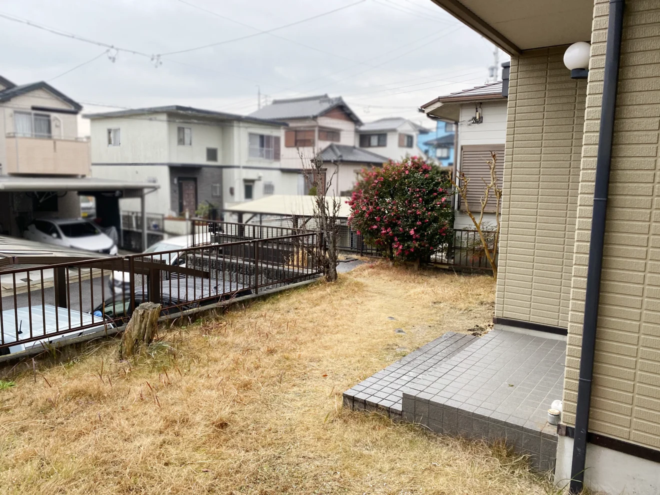 写真：リフォーム前の庭 - 福田造園の施工事例（愛知県豊田市）