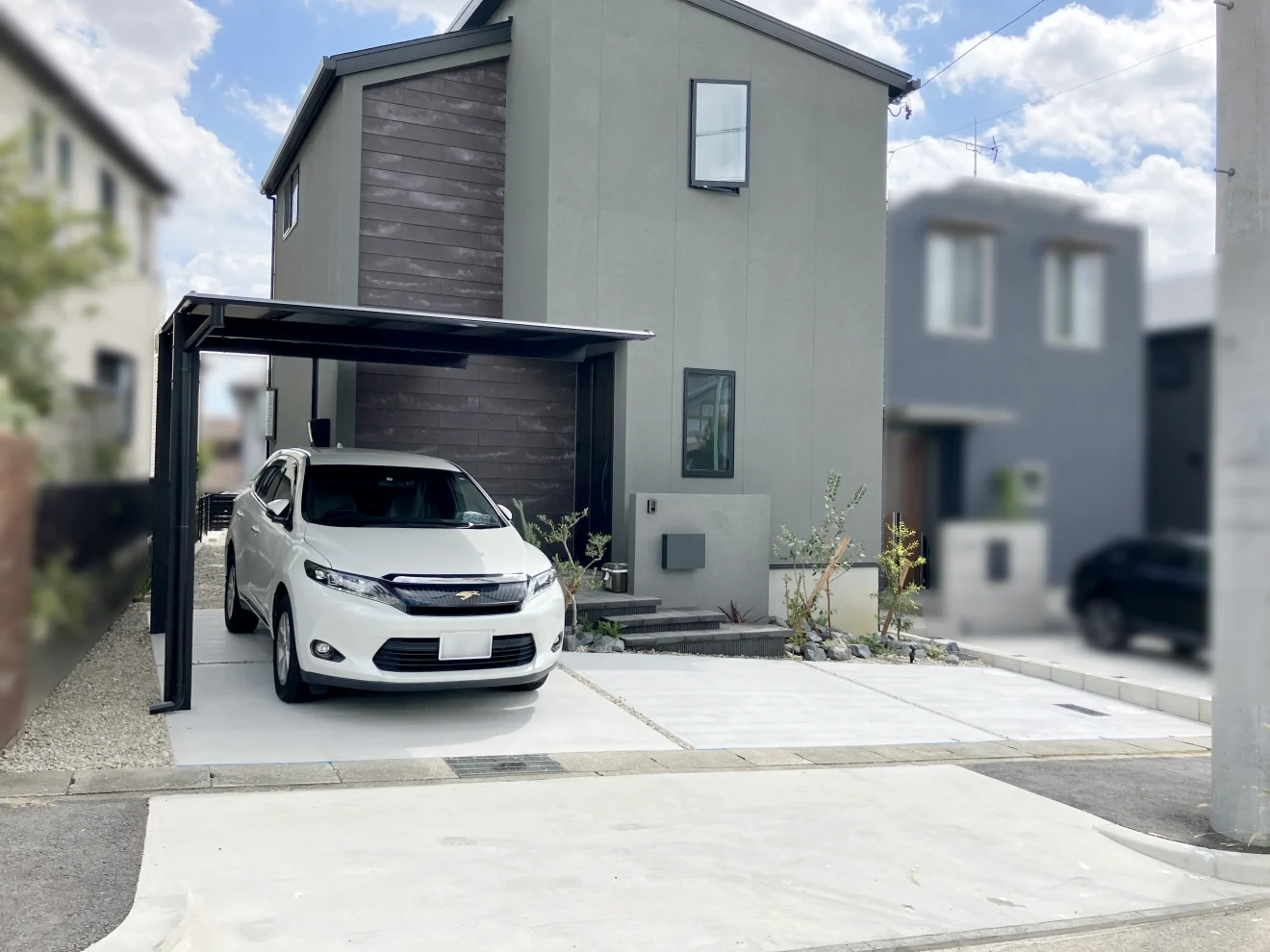 写真：外構全体 - 福田造園の施工事例（愛知県名古屋市）