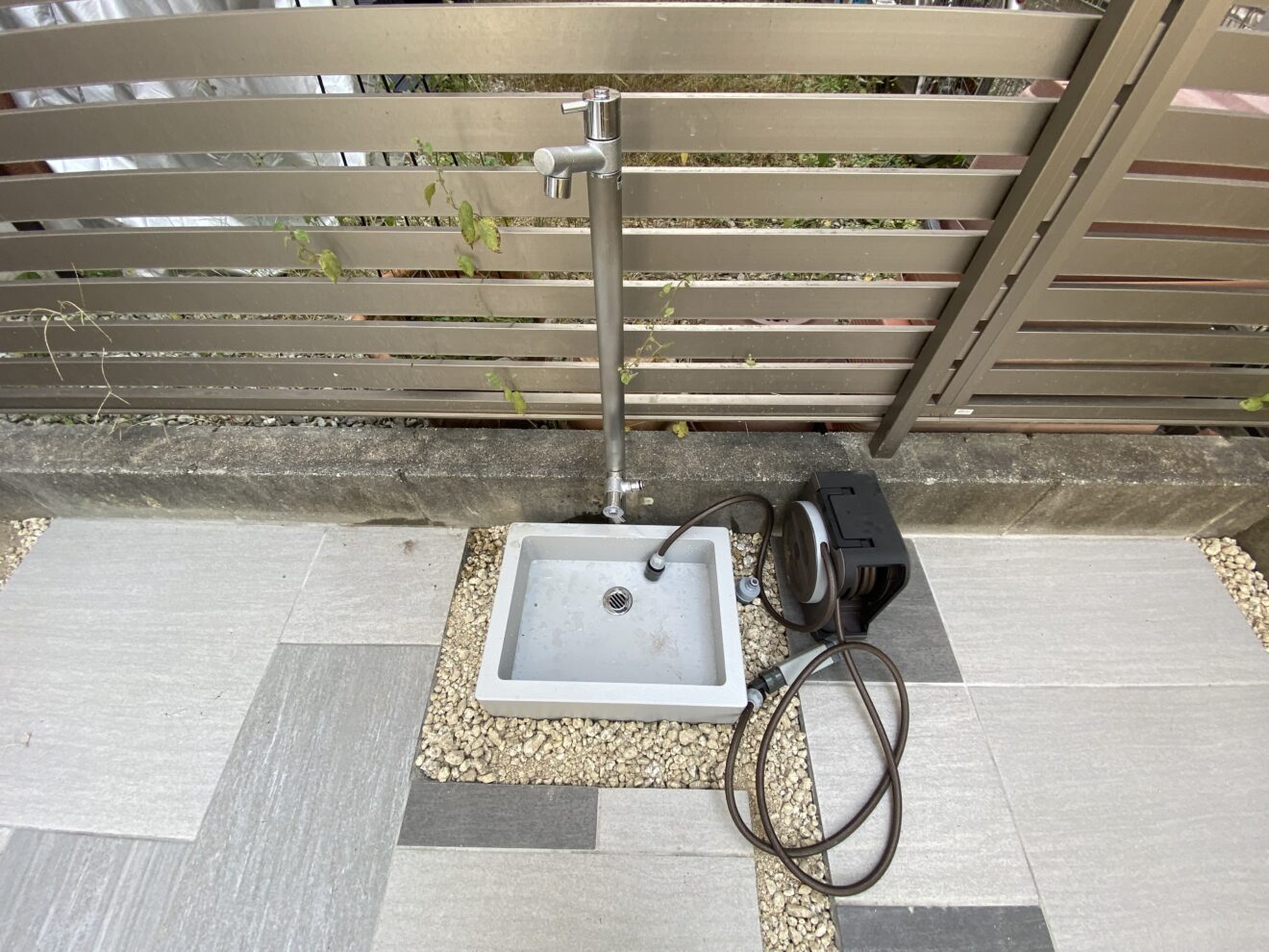 写真：リフォーム後の水栓