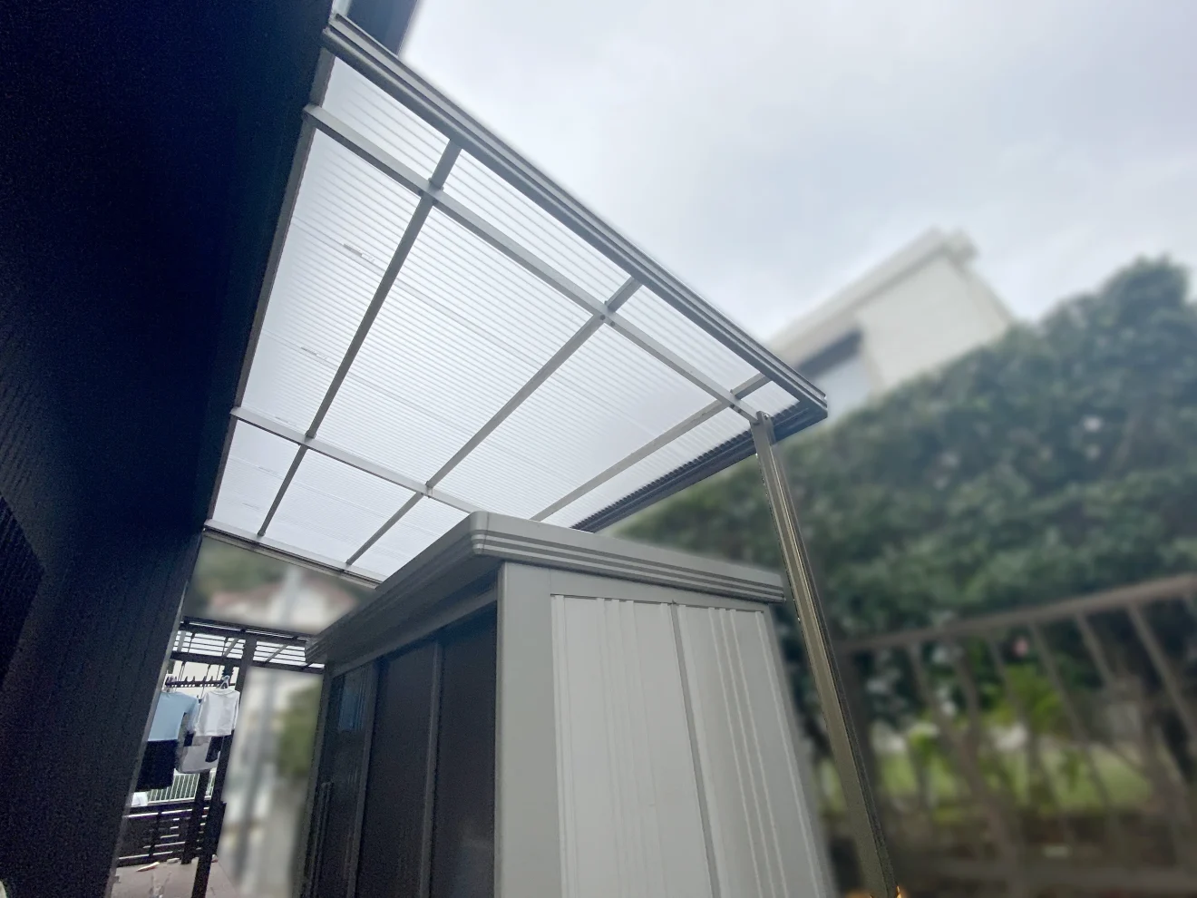 写真：テラス屋根 - 福田造園の施工事例（愛知県豊田市）