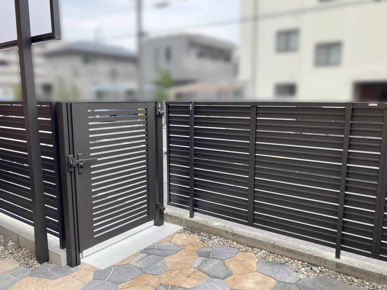 写真：フェンスと門扉 - 福田造園の施工事例（愛知県安城市）