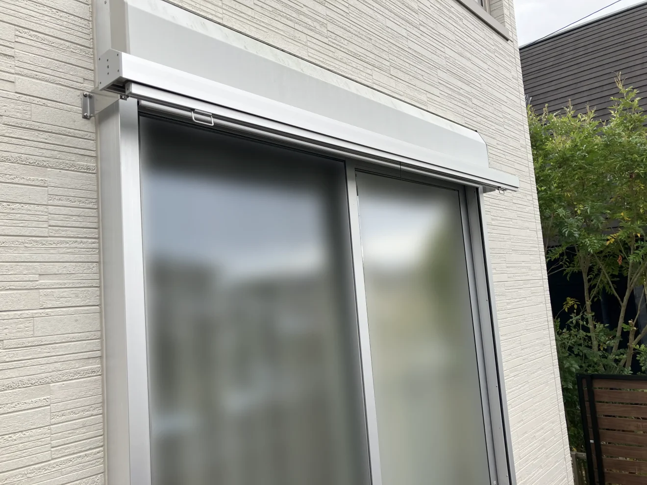 写真：リフォーム後のシェード - 福田造園の施工事例（愛知県日進市）