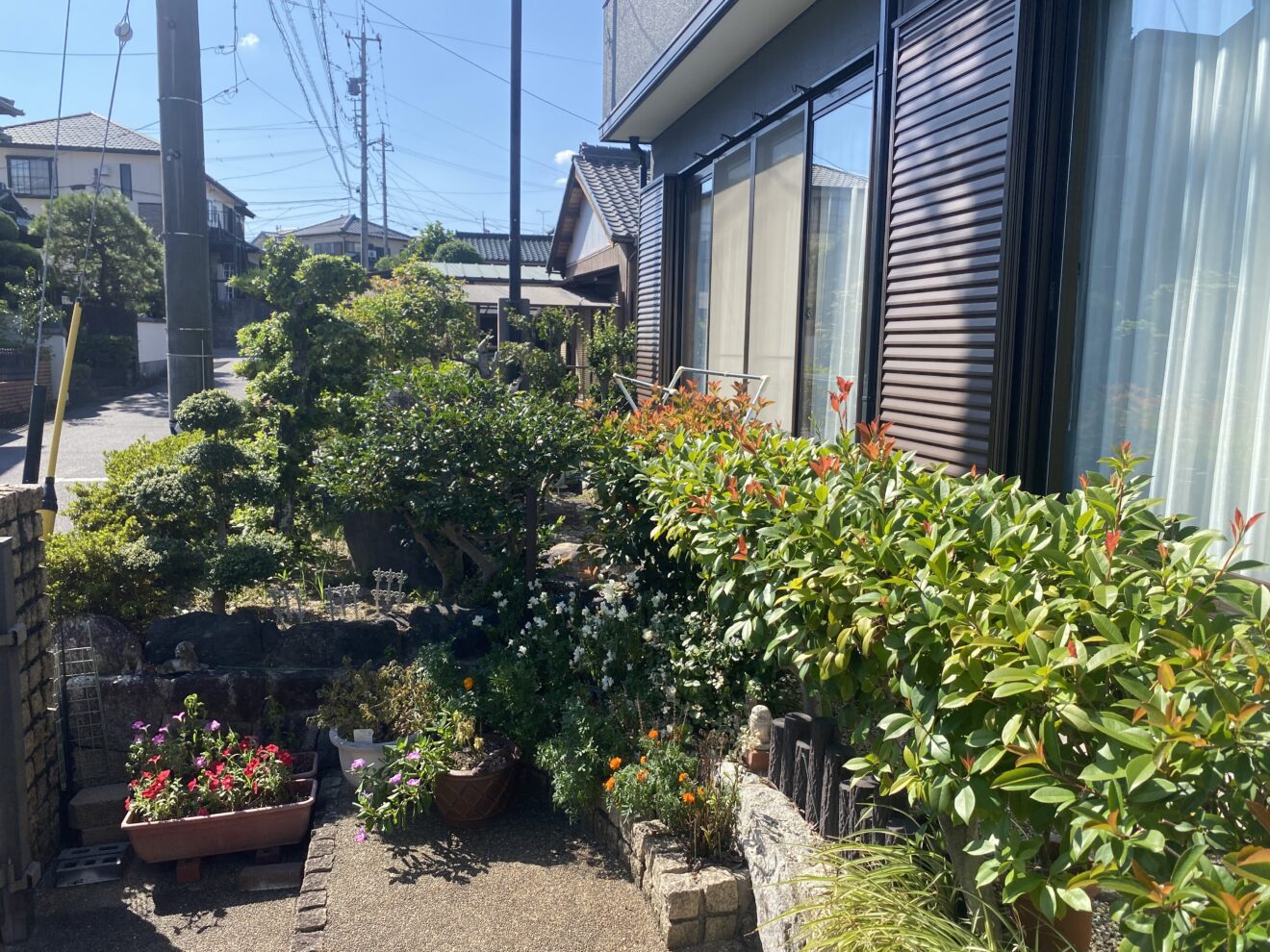 写真：リフォーム前の庭02 - 福田造園の施工事例（愛知県豊田市）