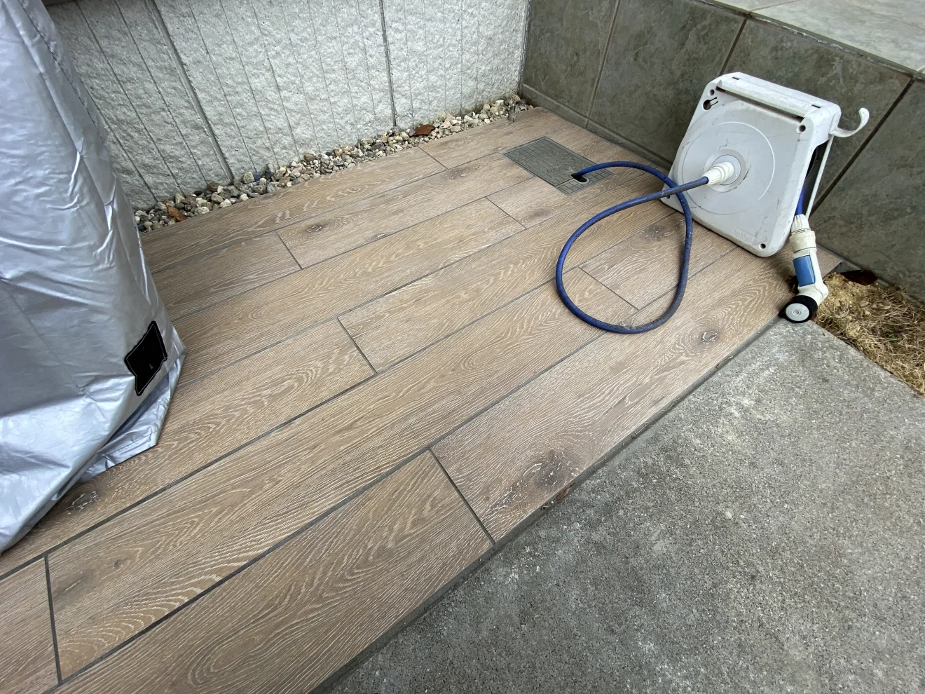 写真：リフォーム後の自転車置き場02 - 福田造園の施工事例（愛知県名古屋市）