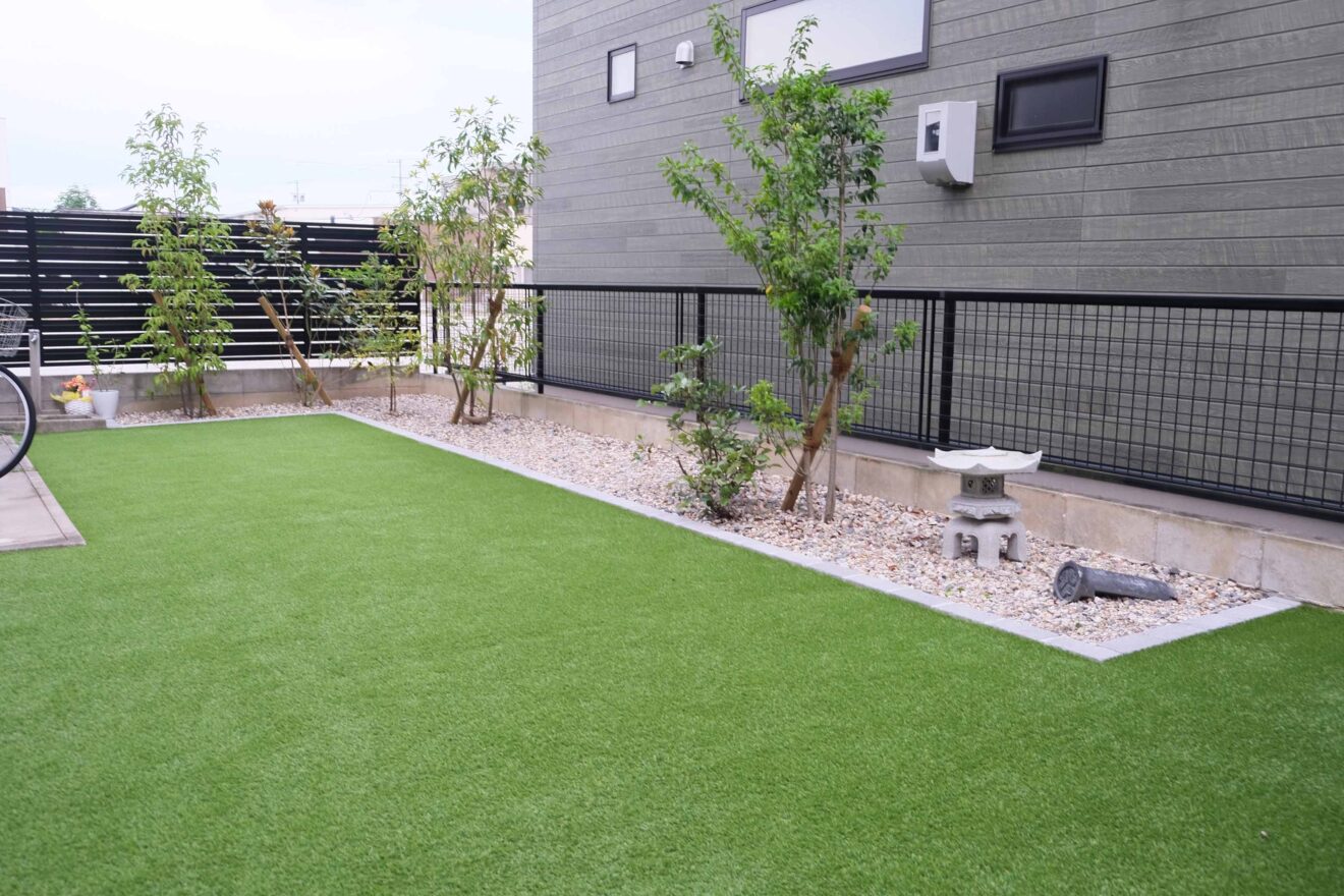 写真：リフォーム後の庭02 - 福田造園の施工事例（愛知県岡崎市）