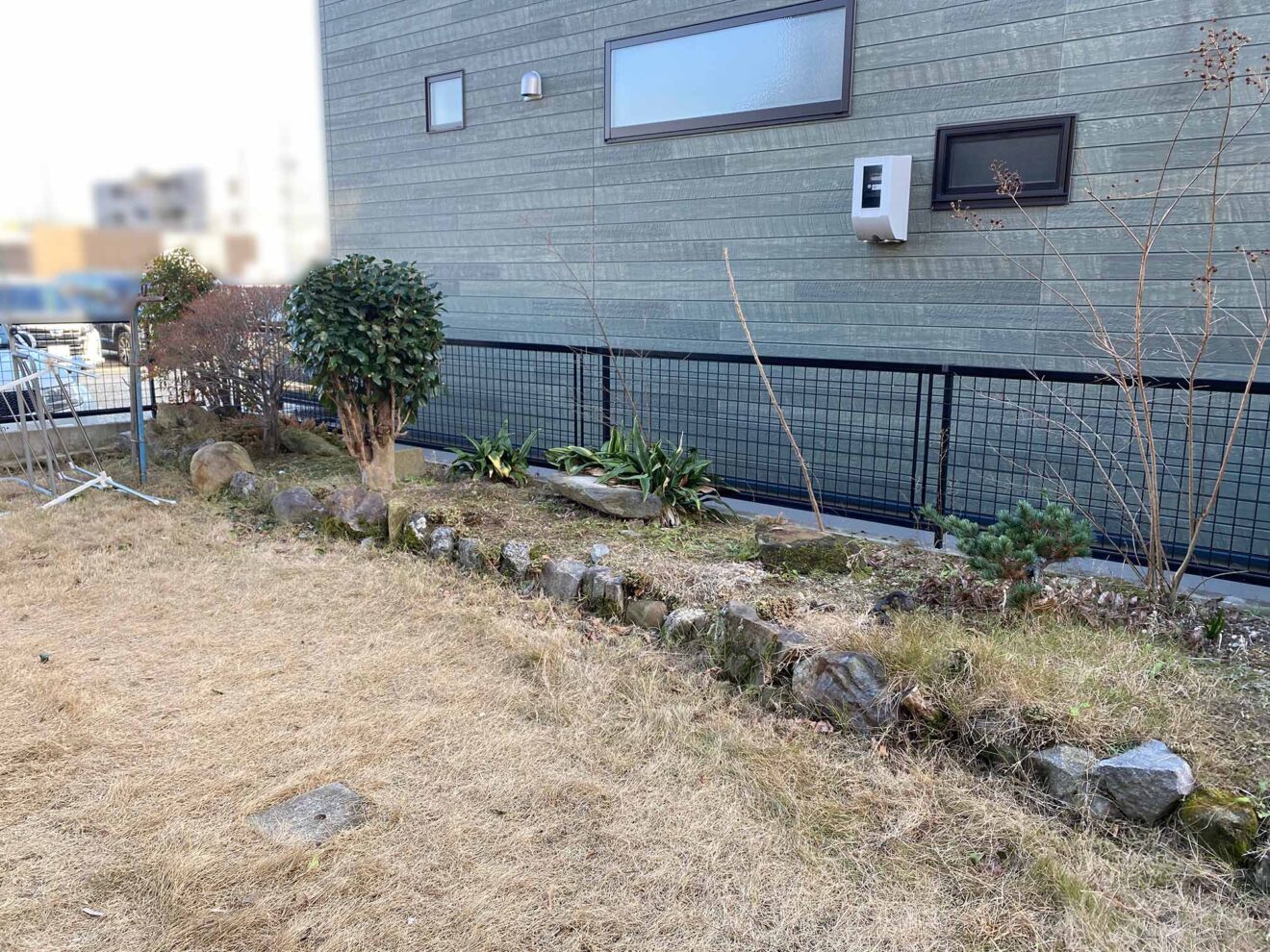 写真：リフォーム前の庭02 - 福田造園の施工事例（愛知県岡崎市）