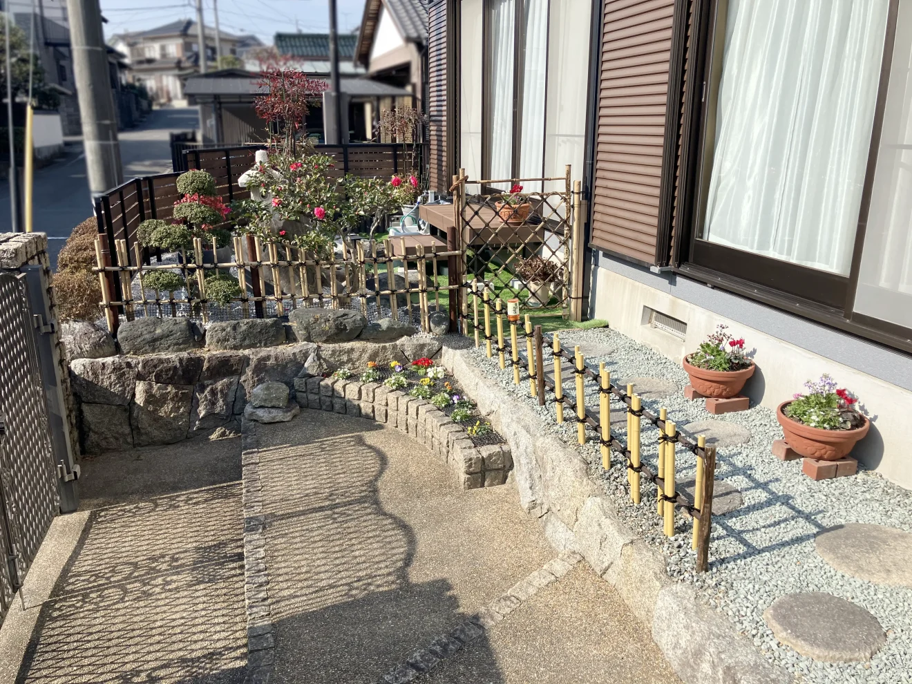 写真：リフォーム後の庭02 - 福田造園の施工事例（愛知県豊田市）