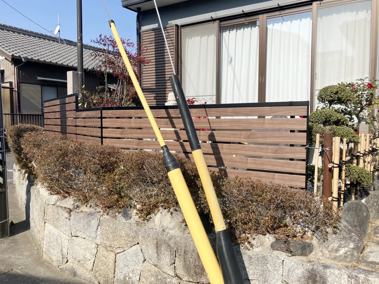 写真：リフォーム後のフェンス - 福田造園の施工事例（愛知県豊田市）