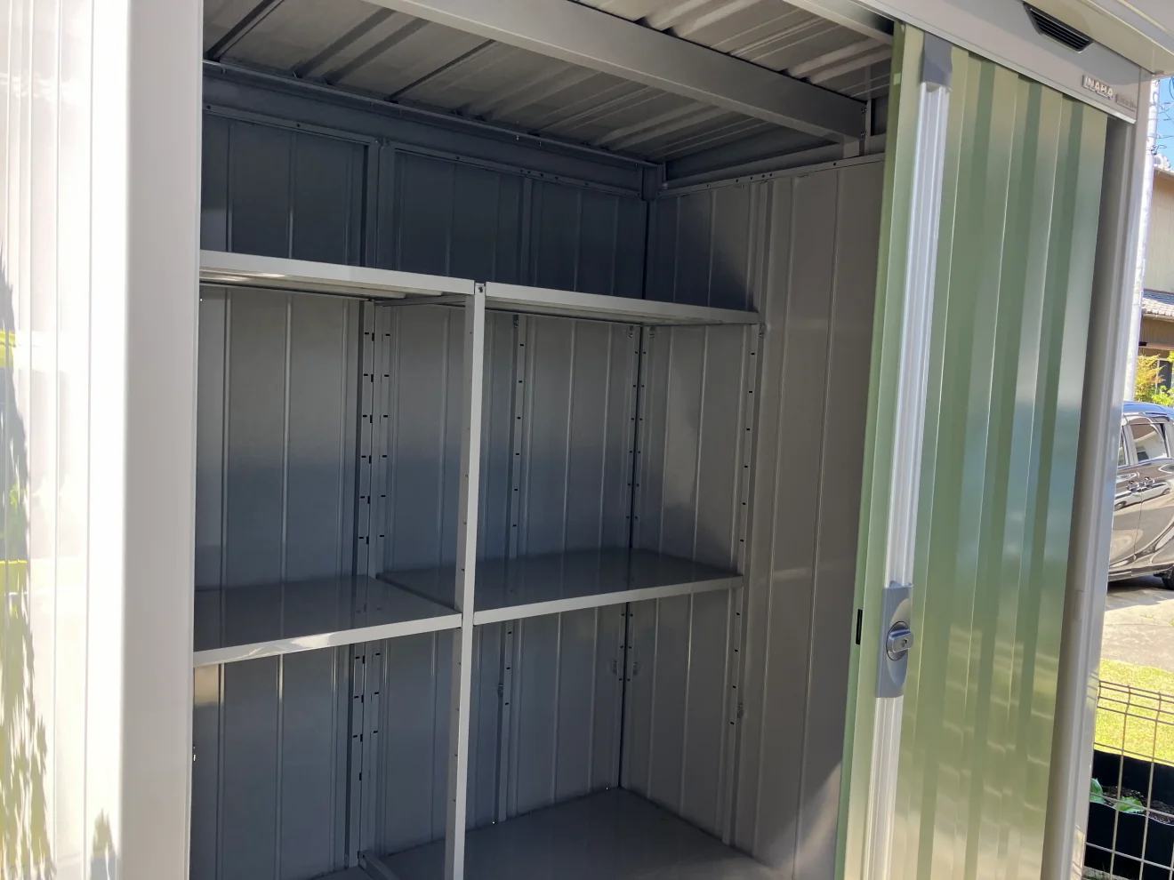 写真：物置小屋02 - 福田造園の施工事例（愛知県豊田市）