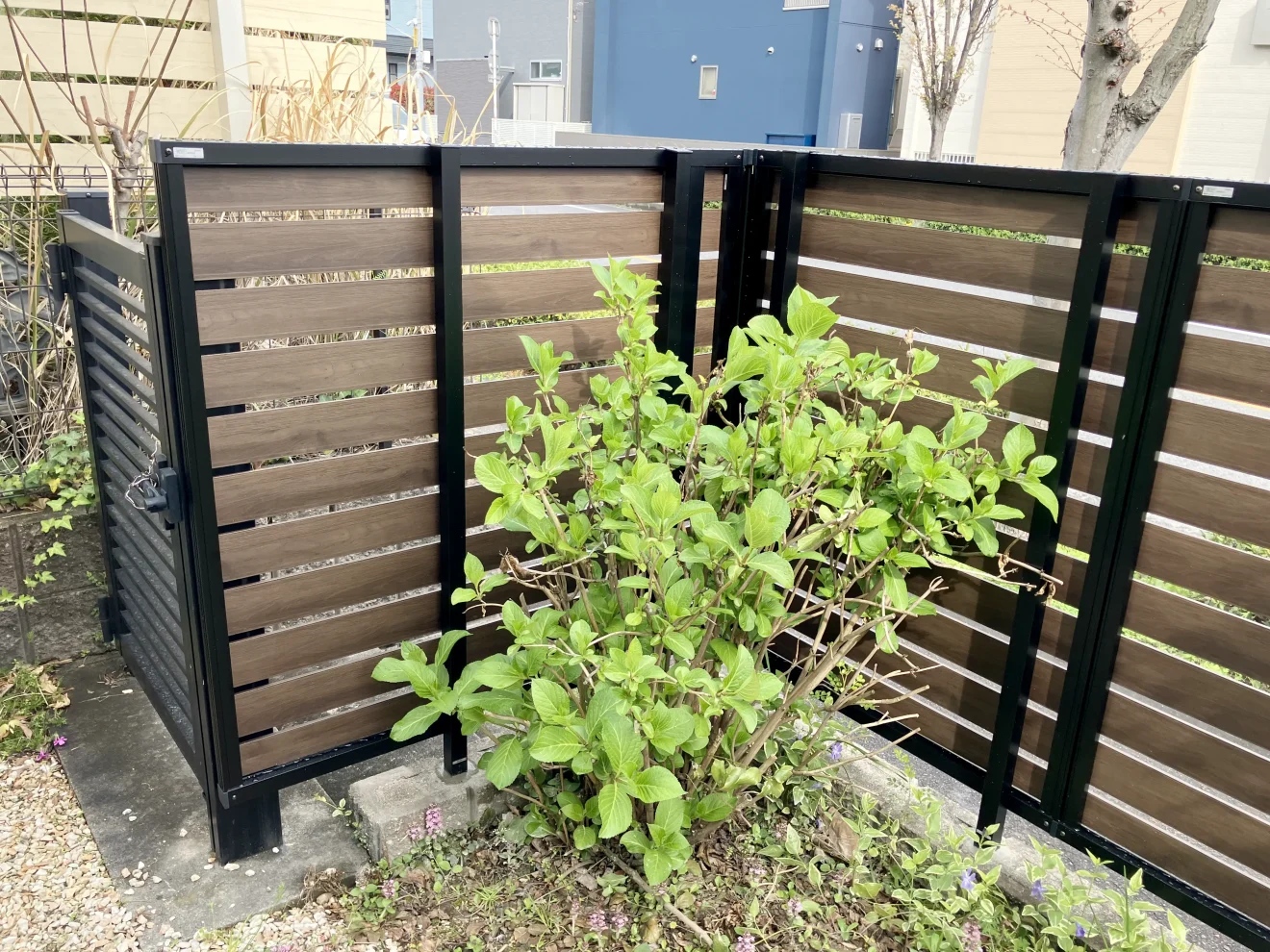 写真：リフォーム後のフェンス02 - 福田造園の施工事例（愛知県みよし市）