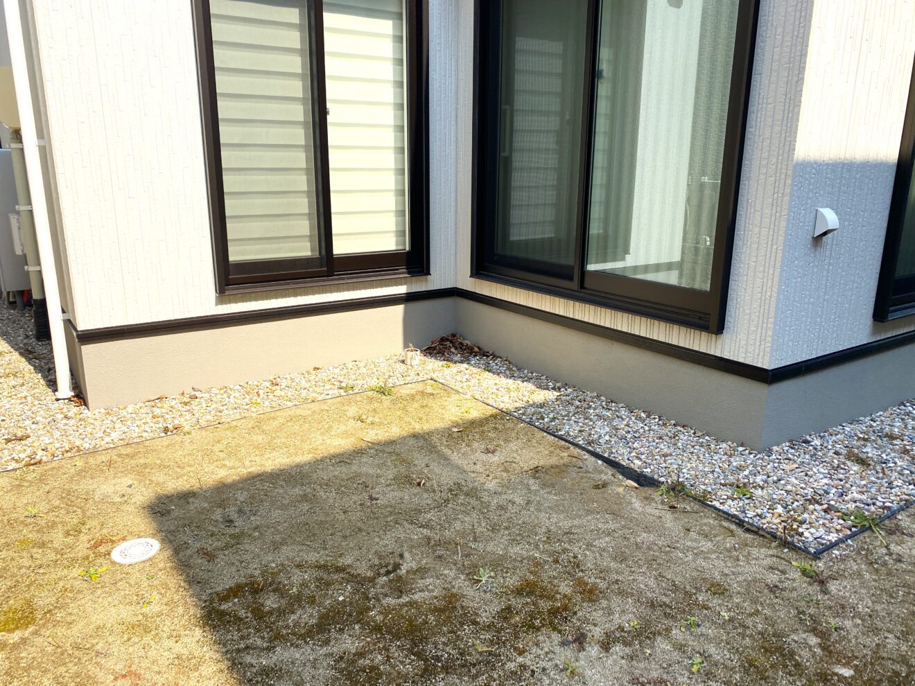 写真：リフォーム前の庭 - 福田造園の施工事例（愛知県みよし市）