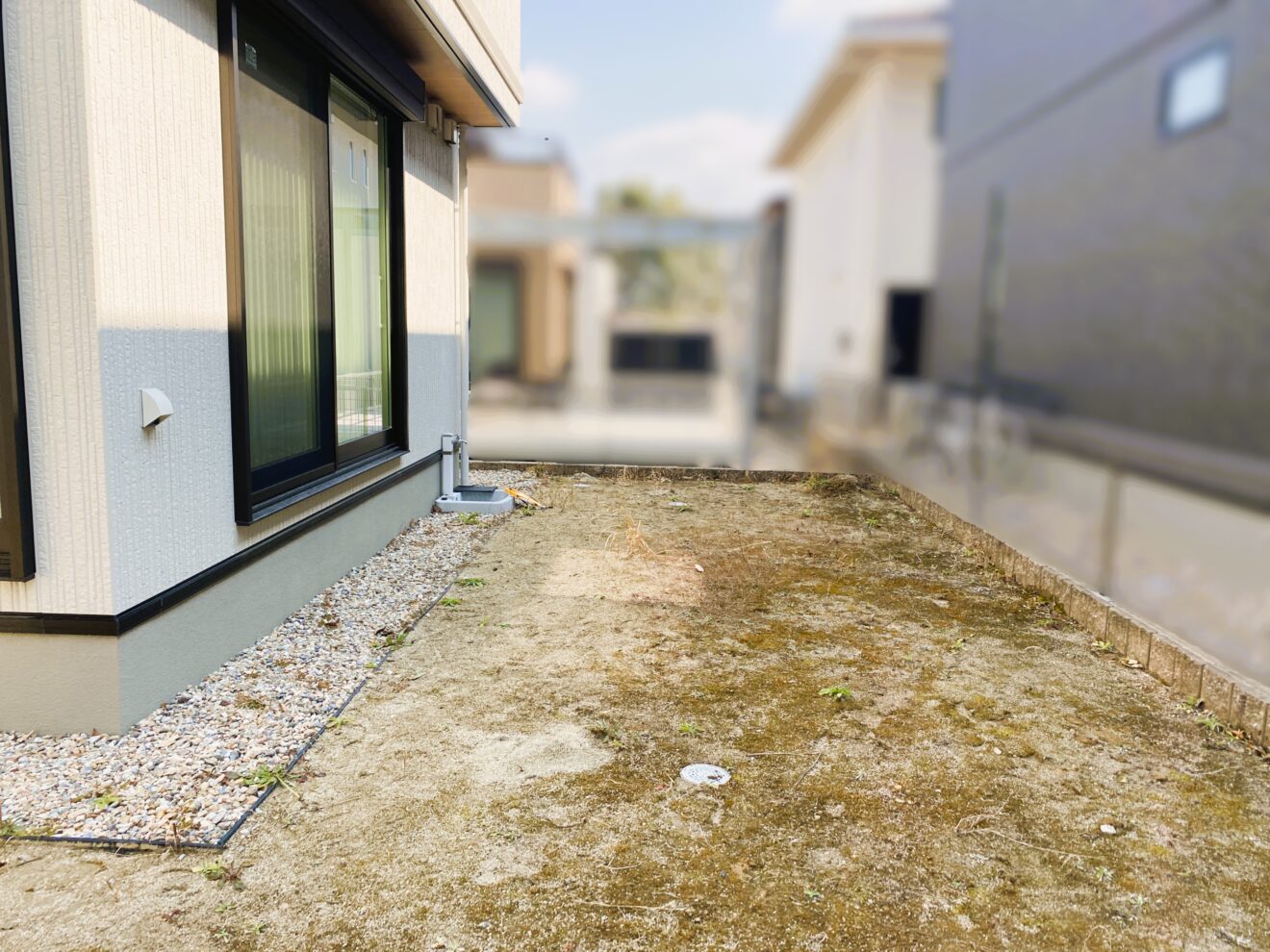 写真：リフォーム前の庭 - 福田造園の施工事例（愛知県みよし市）