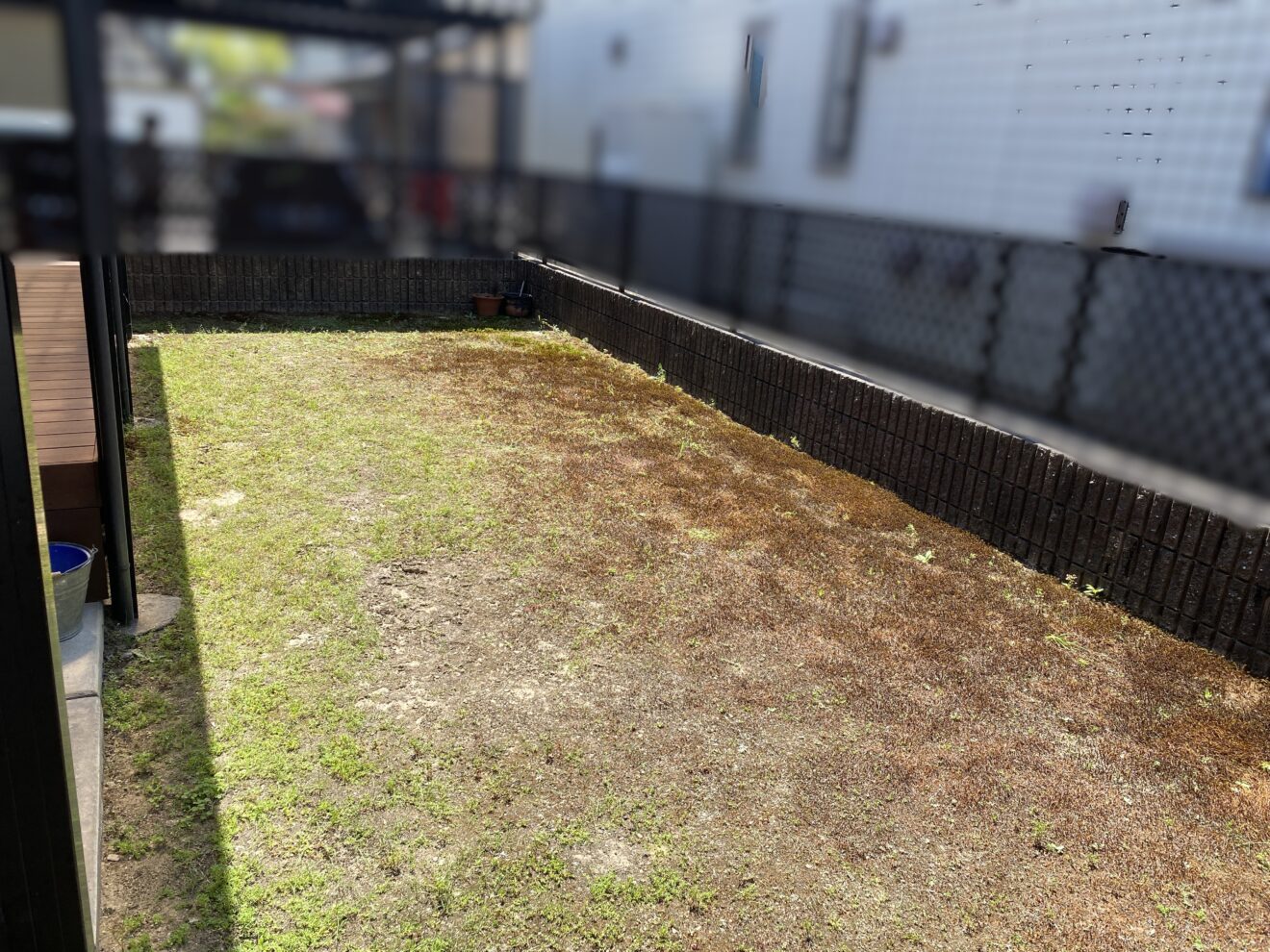 写真：リフォーム前の庭 - 福田造園の施工事例（愛知県豊田市）