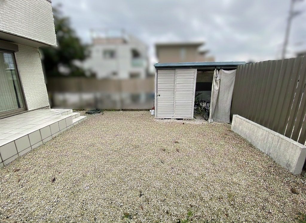 写真：リフォーム前の庭 - 福田造園の施工事例（愛知県岡崎市）