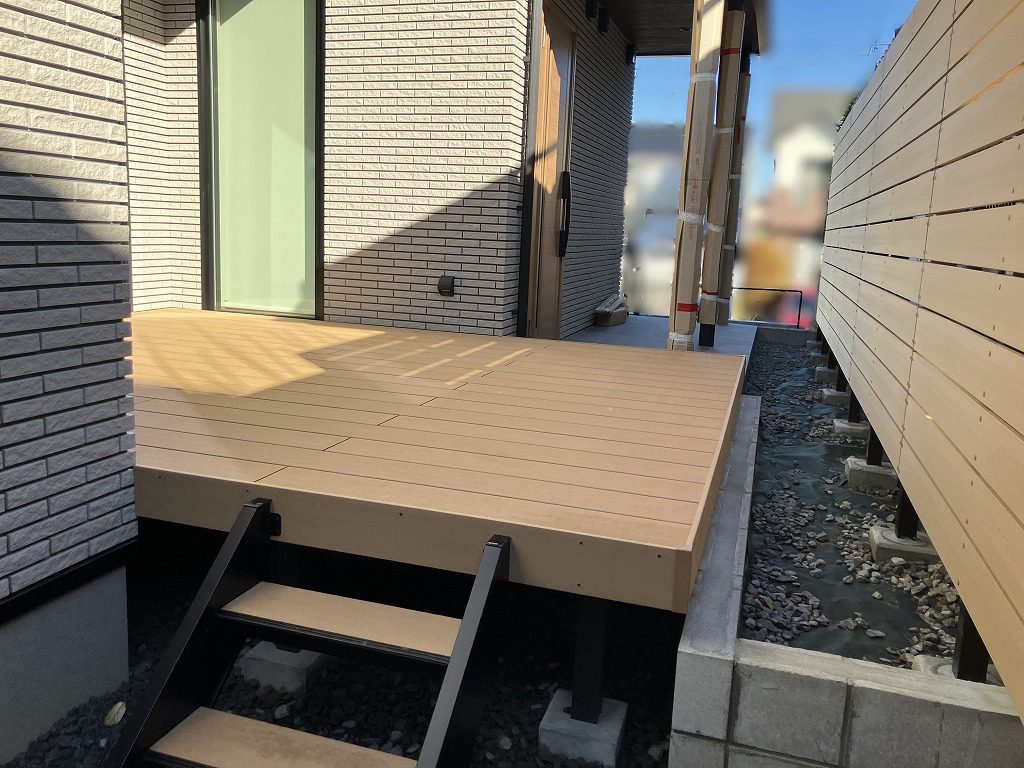 写真：ウッドデッキ - 福田造園の施工事例（愛知県岡崎市）