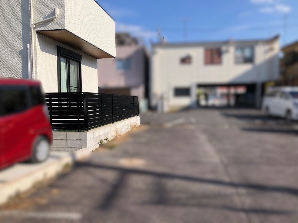 写真：フェンスとブロック積 - 福田造園の施工事例（愛知県岡崎市）
