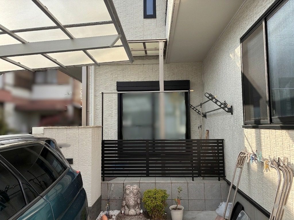 写真：リフォーム前01 - 福田造園の施工事例（愛知県岡崎市）