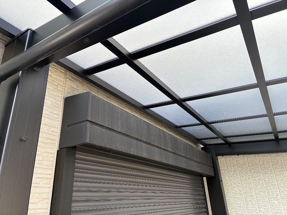 写真：テラス屋根- 福田造園の施工事例（愛知県岡崎市）