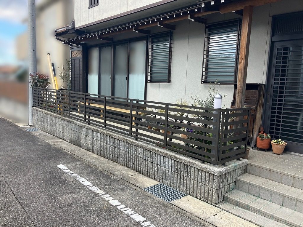 写真：フェンス - 福田造園の施工事例（愛知県豊田市）