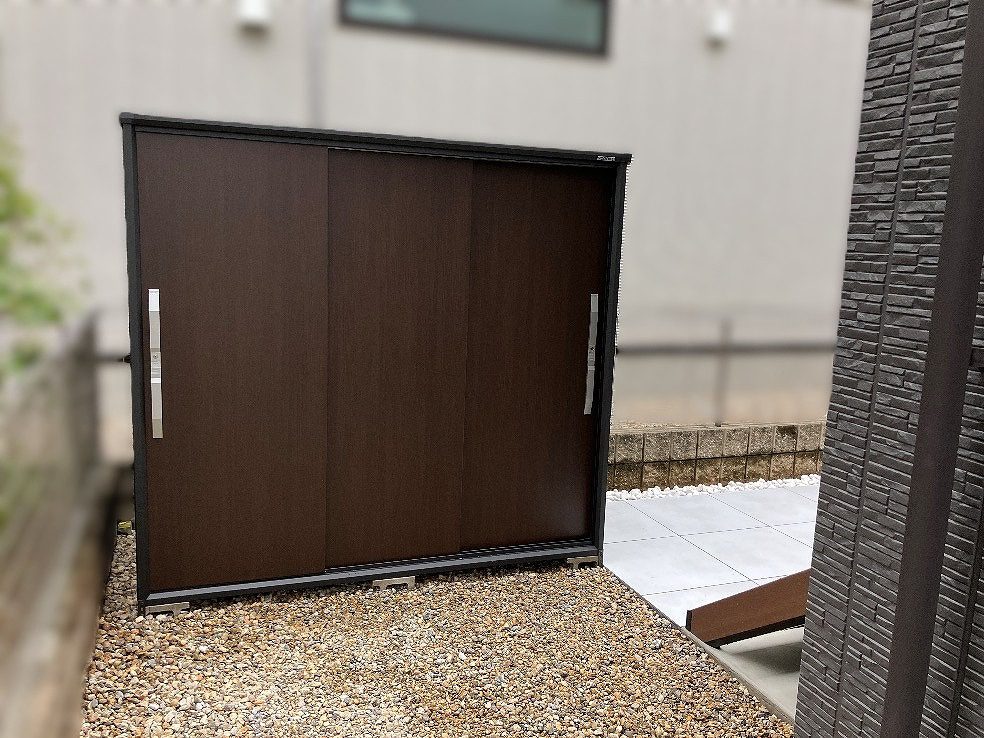 写真：物置 - 福田造園の施工事例（愛知県みよし市）