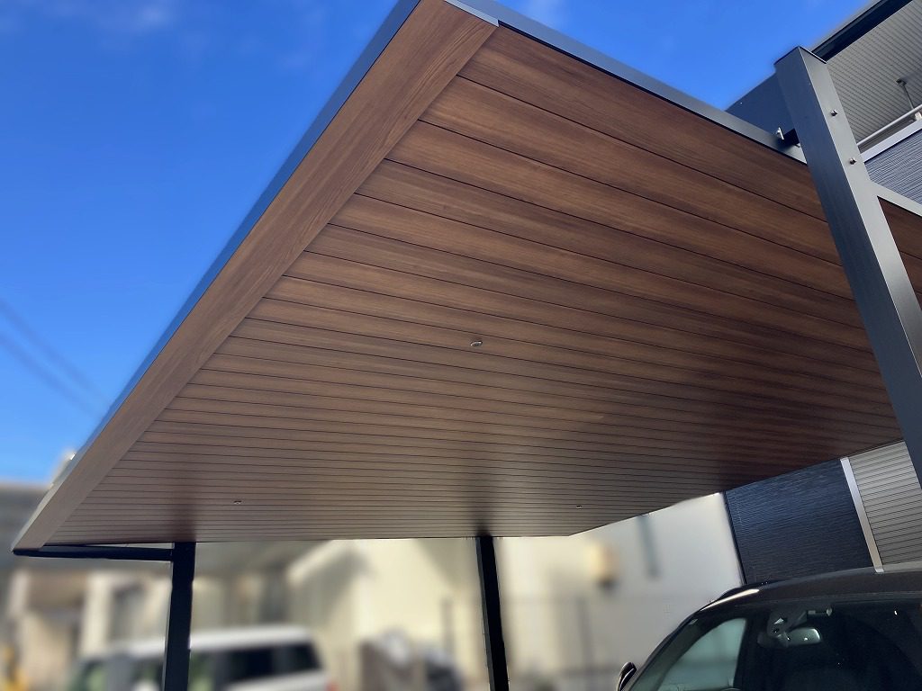 写真：リフォーム後の駐車場03- 福田造園の施工事例（愛知県豊田市）