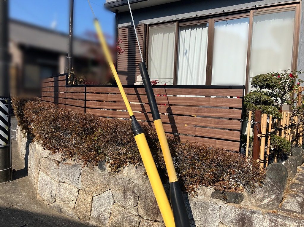 写真：リフォーム後のフェンス02 - 福田造園の施工事例（愛知県豊田市）