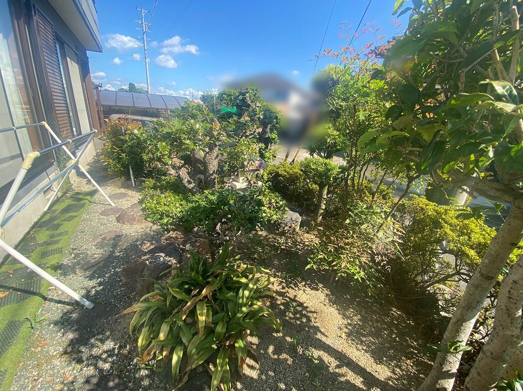 写真：リフォーム前の庭01 - 福田造園の施工事例（愛知県豊田市）