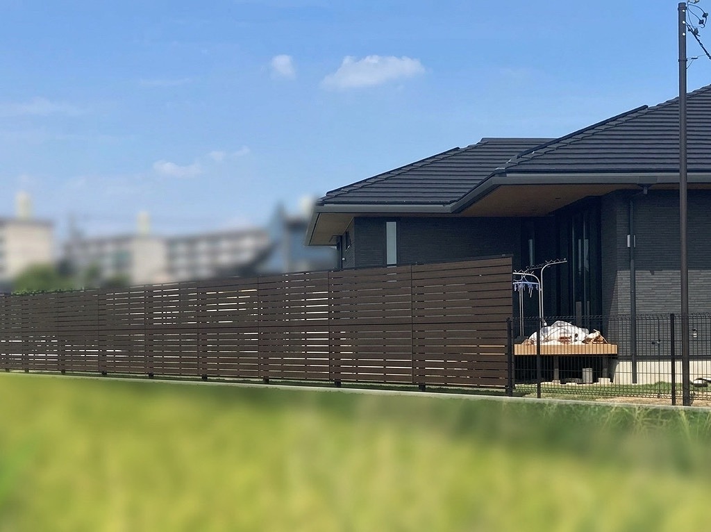 写真：フェンス - 福田造園の施工事例（愛知県豊田市）