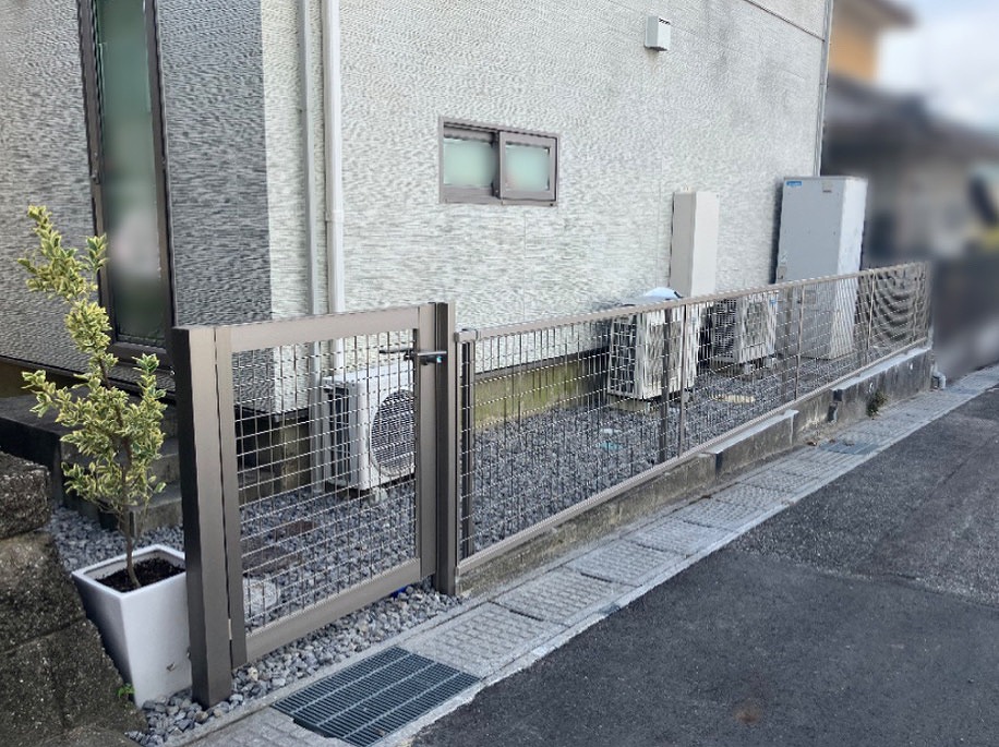 写真：フェンス、門扉 - 福田造園の施工事例（愛知県みよし市）