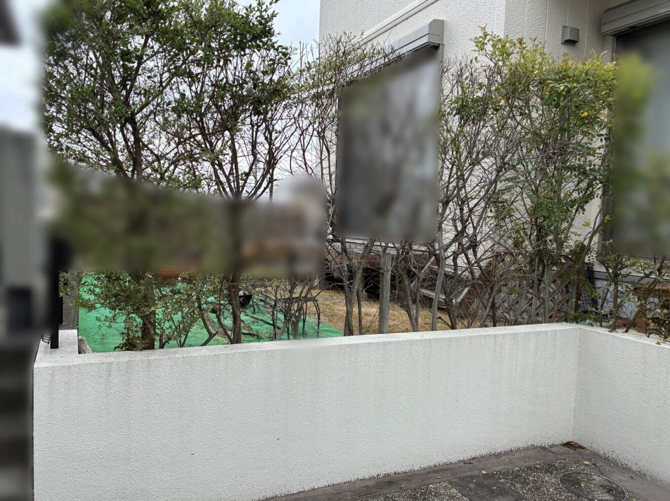 写真：リフォーム前フェンス01 - 福田造園の施工事例（愛知県豊田市）