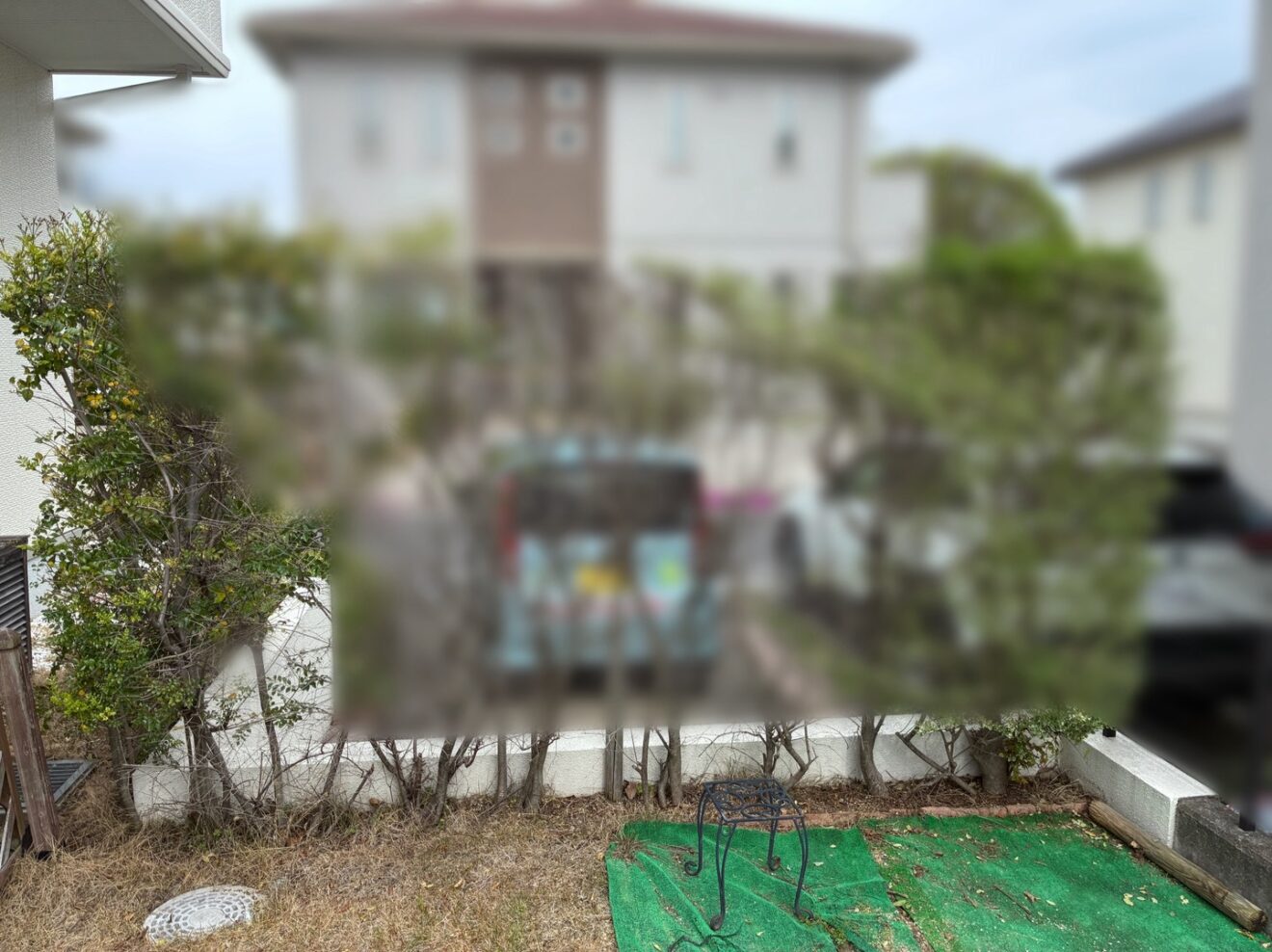 写真：リフォーム前フェンス03 - 福田造園の施工事例（愛知県豊田市）