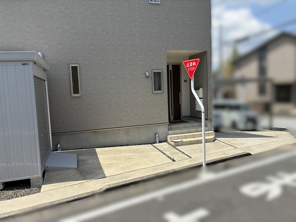 写真：リフォーム前の外構02 - 福田造園の施工事例（愛知県岡崎市）