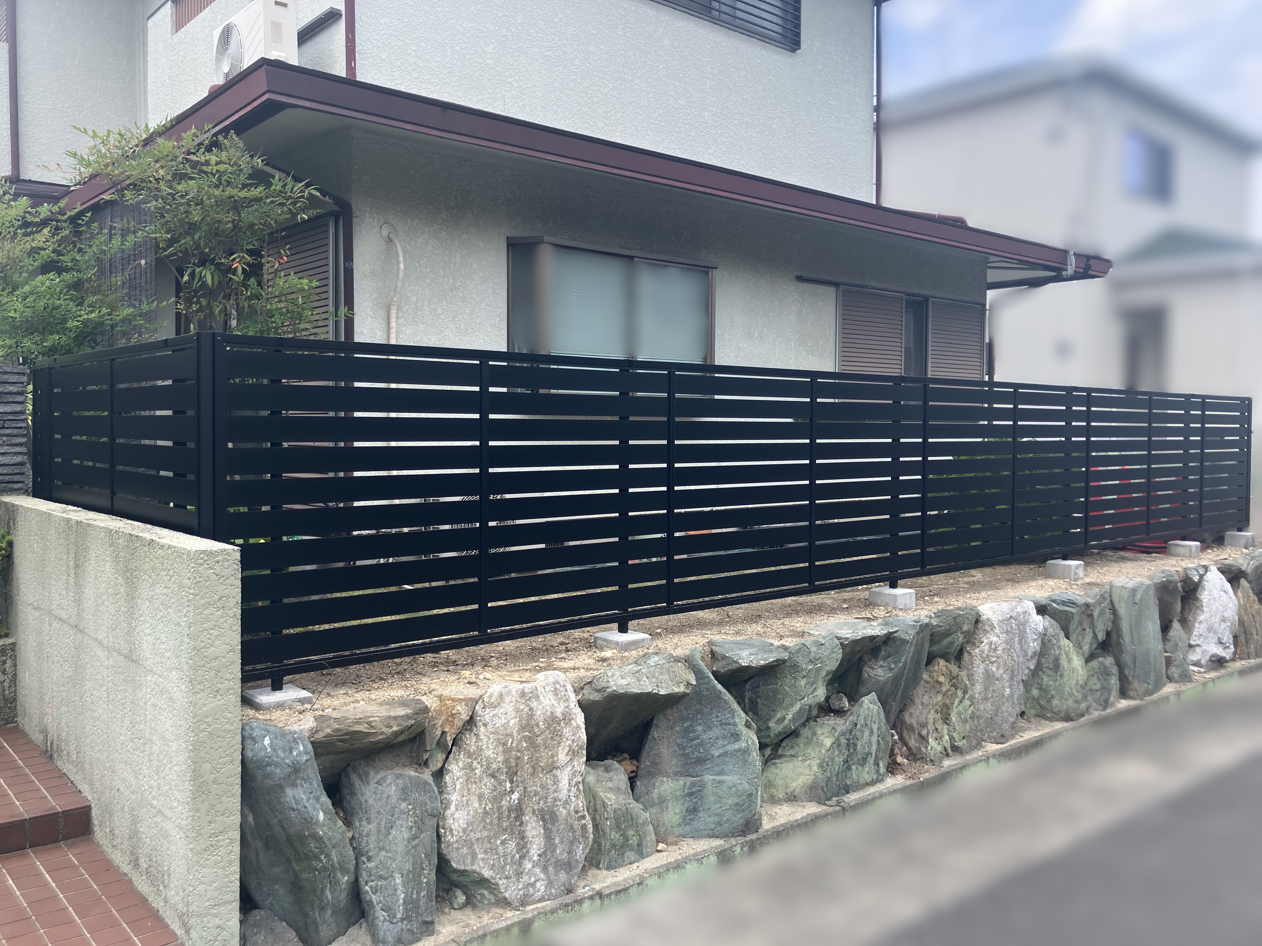 写真：外構リフォーム工事後の外観01- 福田造園の施工事例（愛知県名古屋市）