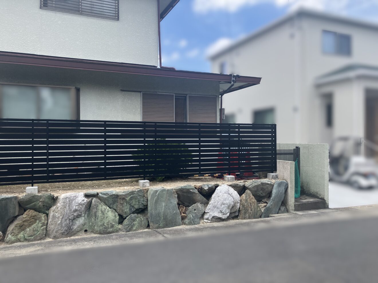 写真：外構リフォーム工事後の外観03- 福田造園の施工事例（愛知県名古屋市）