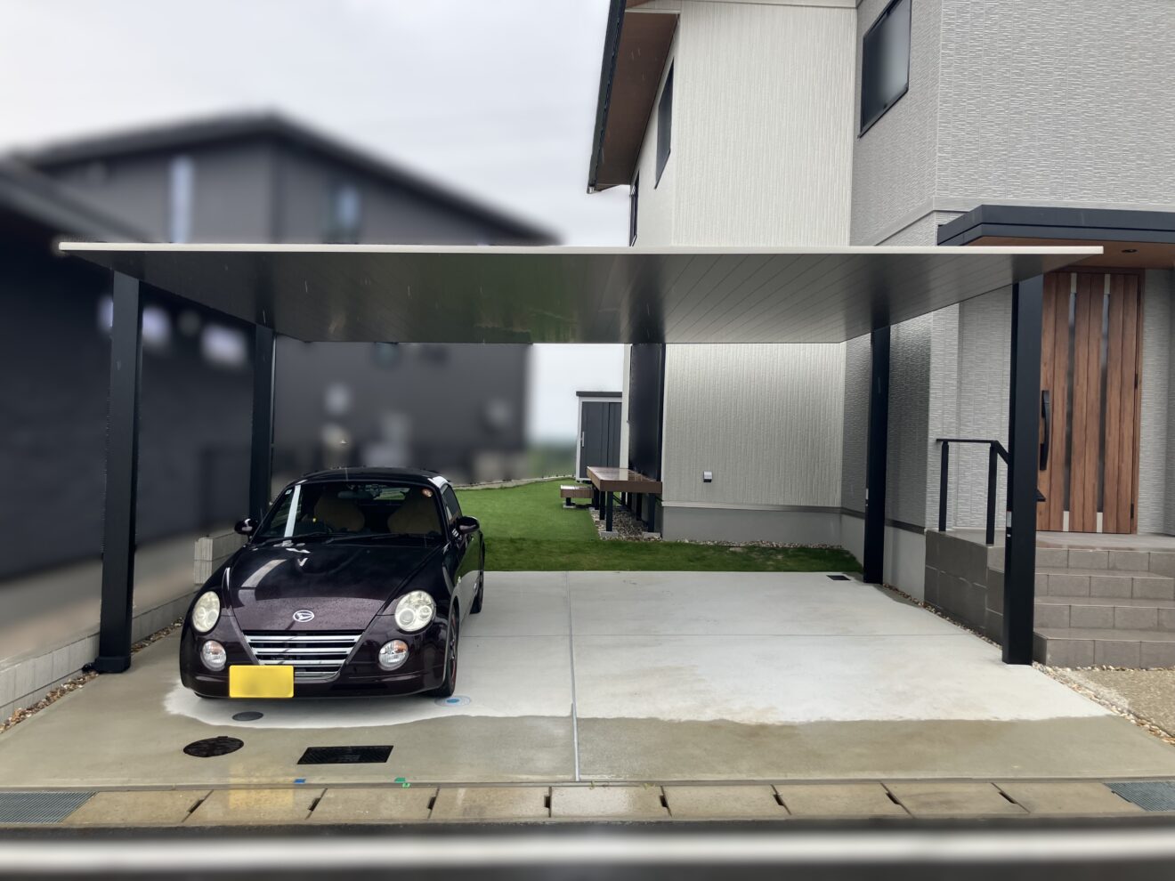 写真：外構リフォーム工事後の外観01- 福田造園の施工事例（愛知県みよし市）